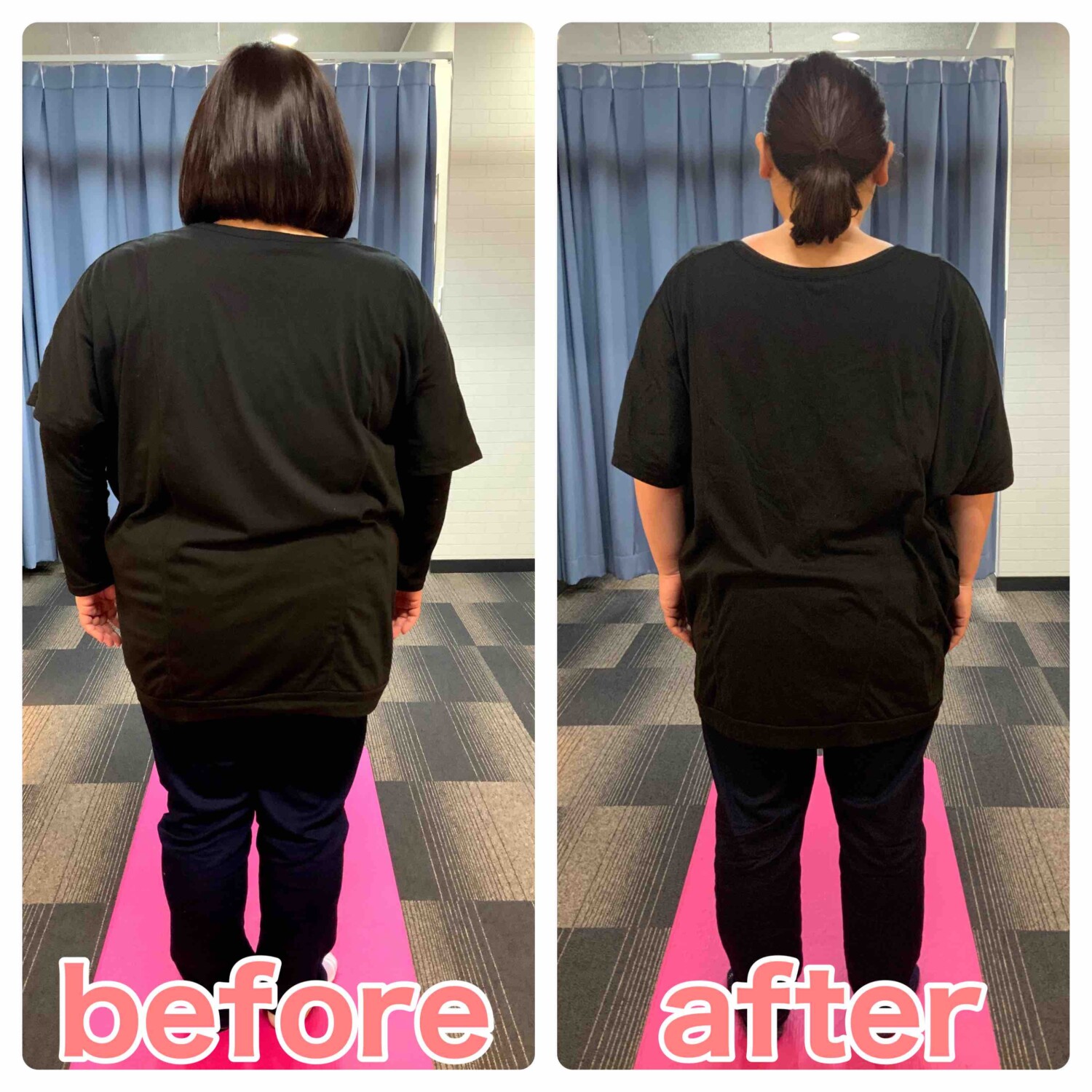 37歳女性のダイエットビフォーアフター