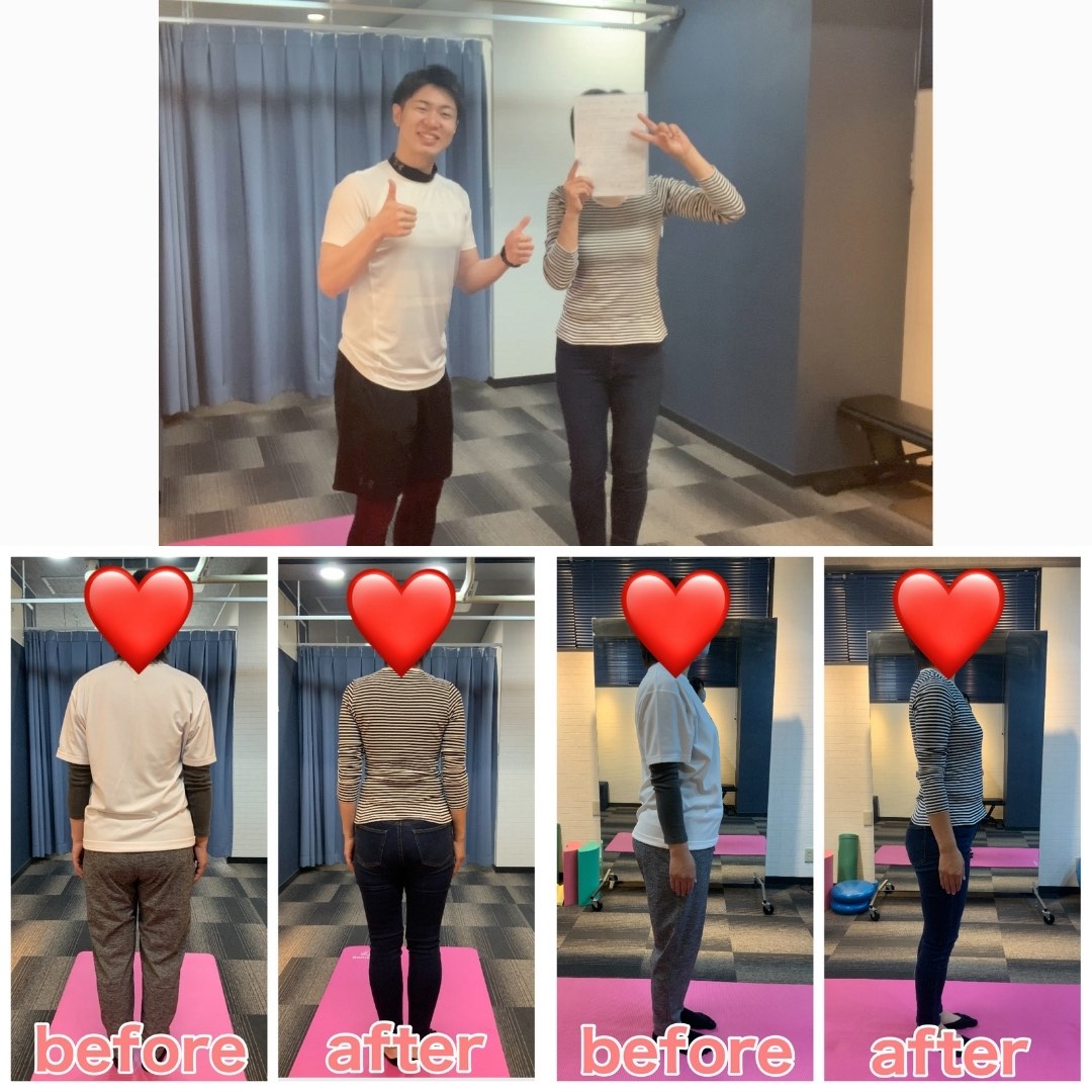 47歳女性のダイエットビフォーアフター