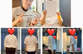 54歳女性のダイエットビフォーアフター