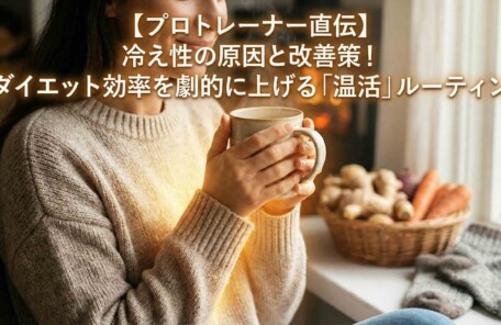 【プロトレーナー直伝】冷え性の原因と改善策！ダイエット効率を劇的に上げる「温活」ルーティン
