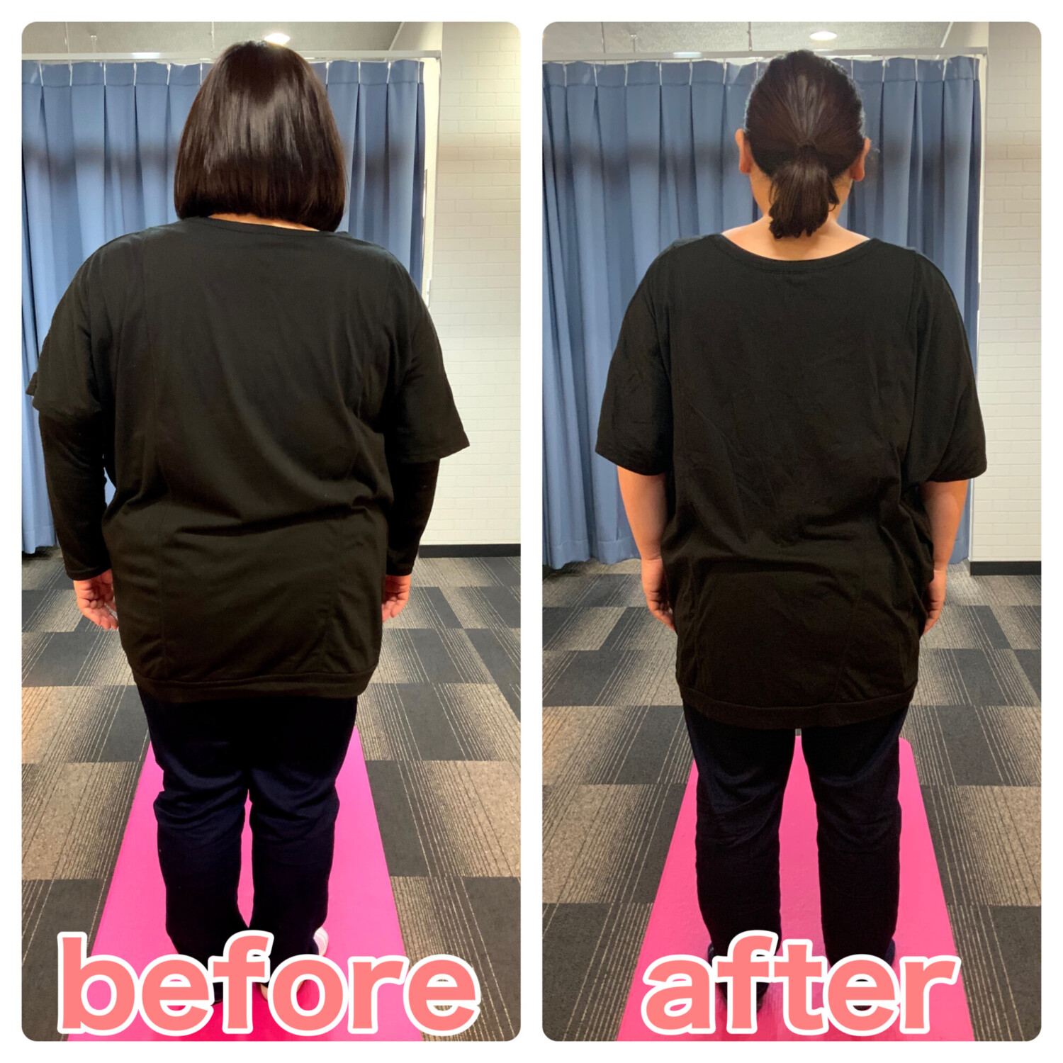 37歳女性のダイエットビフォーアフター
