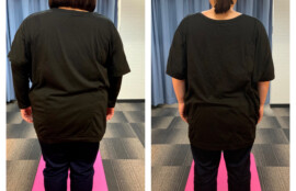 37歳女性のダイエットビフォーアフター